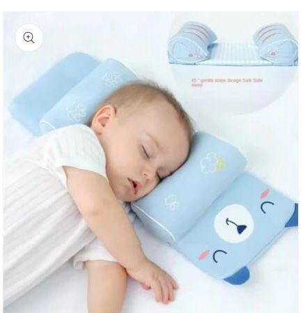 Newborn Baby Head Shaping Pillow – Anti-Flat Head Support Cushion