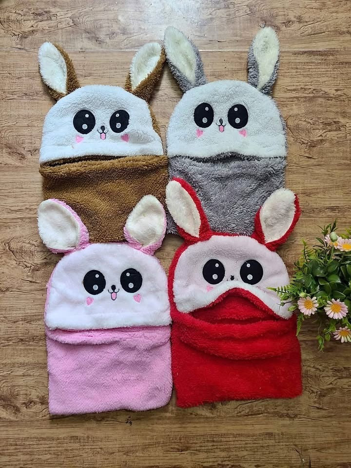 Baby Bear Winter Cap – Soft Warm Furry Beanie for Infants & Toddlers