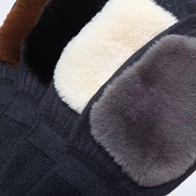 Premium Winter Knee Warmers – Soft Thermal Knit Support for Joint Pain & Cold Weather Protection