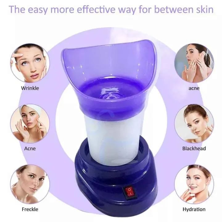 Premium Facial Steamer for Deep Cleansing & Glowing Skin – Home Spa Face Steaming Machine